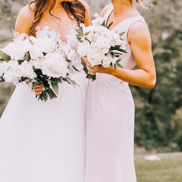 Hayley Paige Open Back Bridesmaids Dress 5651 - Picture 3 of 3